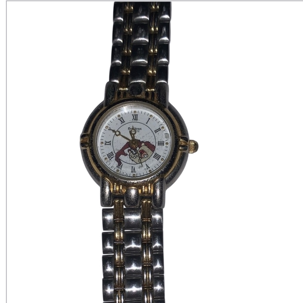 Vintage Tasmanian Devil Quartz Two-Tone Watch